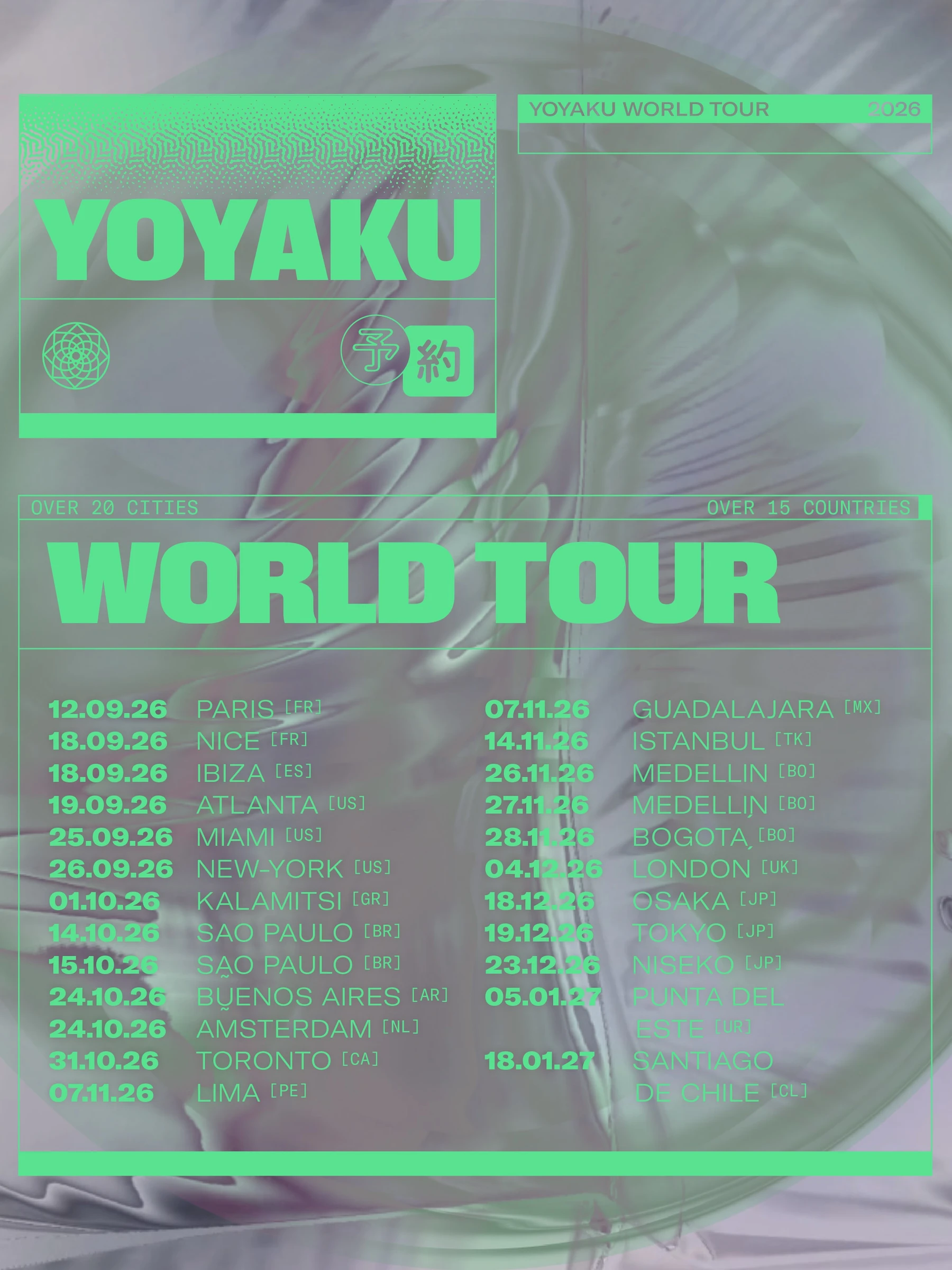 Discover the new YOYAKU Events website