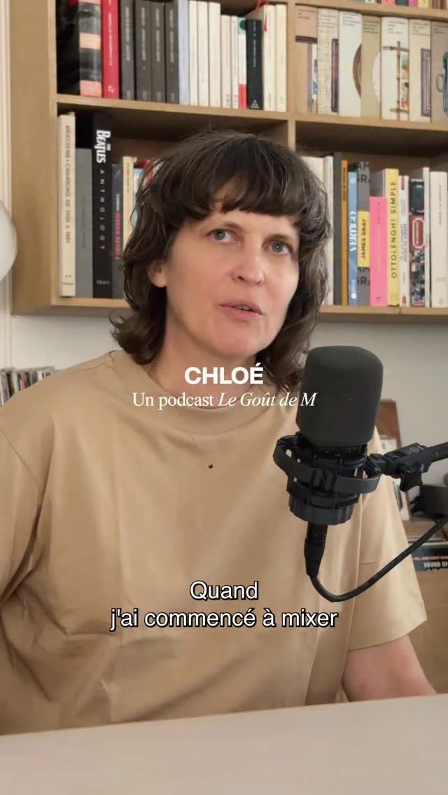 PODCAST. Chloé est la nouvelle invitée du podcast Le Goût de M, en accès libre via notre lien en bio.⁣⁣⁣⁣⁣ La carrière de la productrice de musique électronique